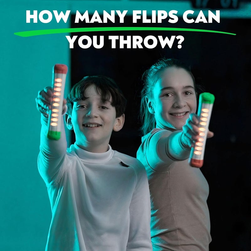 Stickflip How Many Flips can You Throw? | Electronic Flip Challenge Game | Auto-Counting Skill Toy for Kids, Teens & Adults | 10 Games Each with a High Score to Beat | Fun Gift & Party Game Ages 8+ - Image 5